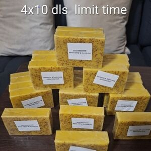 Turmeric & Kojic Yellow Soap Bar  Organic Ingredients  Great For Whitening Skin